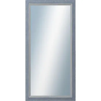 Zrcadlo DANTIK - Zarámované zrcadlo - rozměr s rámem cca 50x100 cm z lišty AMALFI modrá (3116)
