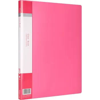 Archivační box Comix Katalogová kniha VF10AK A4 - 10 kapes Barva: Žlutá