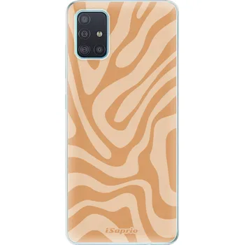 Pouzdro na mobilní telefon Odolné silikonové pouzdro iSaprio - Zebra Orange - Samsung Galaxy A51