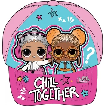 Pokrývka hlavy DOVOZ EU DÍVČÍ KŠILTOVKA LOL SURPRISE světle růžová Velikost: 54