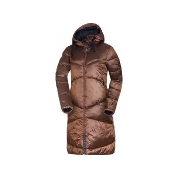 Dámská bunda Northfinder Constance brown XL; Hnědá bunda + DÁREK DLE VÝBĚRU!