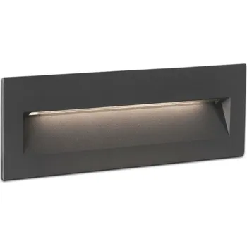 Venkovní osvětlení FARO NAT zapuštěné svítidlo do zdi, tmavě šedá