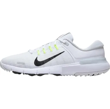 Nike Free Golf NN unisex golfové boty, bílé bílé, standardní, bez spajků, 37.5