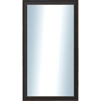 Zrcadlo DANTIK - Zarámované zrcadlo - rozměr s rámem cca 50x90 cm z lišty ANDRÉ velká černá (3154)
