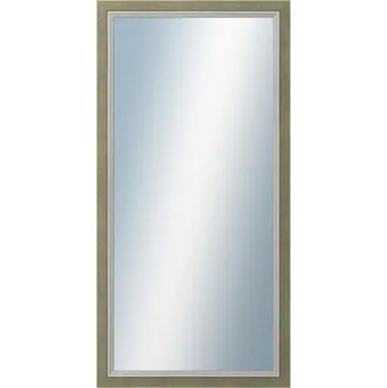 Zrcadlo DANTIK - Zarámované zrcadlo - rozměr s rámem cca 60x120 cm z lišty AMALFI zelená (3115)