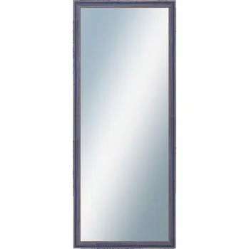 Zrcadlo DANTIK - Zarámované zrcadlo - rozměr s rámem cca 50x120 cm z lišty LYON modrá (2668)