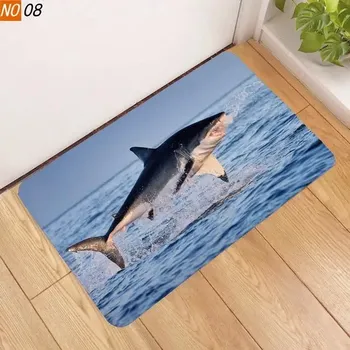 Koberec Protiskluzový koberec do ložnice a koupelny | styl žralok - 8,60 x 90 cm 24 x 36 palců