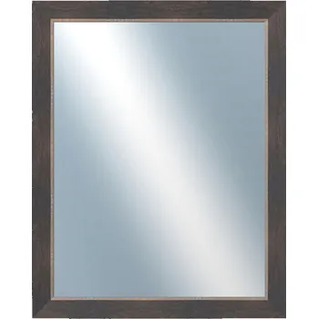 Zrcadlo DANTIK - Zarámované zrcadlo - rozměr s rámem cca 80x100 cm z lišty TOMAS černá velká (3031)