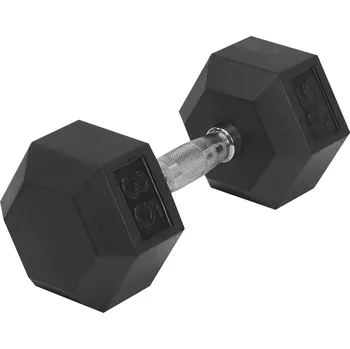 Hammer Strength Hammer Strength Jednoruční činky gumové HEX 37,5 kg (pár)