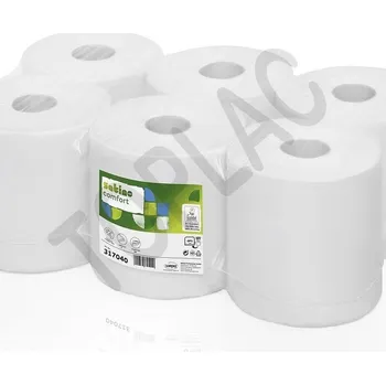 Papírový ručník Papírová utěrka SATINO v roli, jednovrstvá, 300 m, 790 útržků