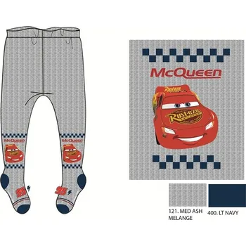 DOVOZ EU CHLAPECKÉ PUNČOCHÁČE DISNEY CARS šedé Velikost: 116/122