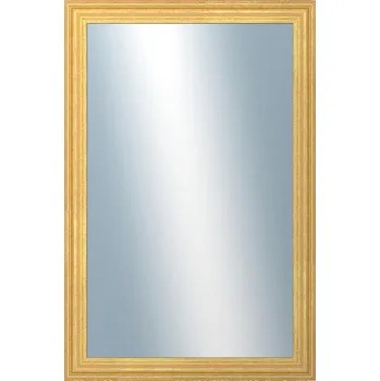 Zrcadlo DANTIK - Zarámované zrcadlo - rozměr s rámem cca 40x60 cm z lišty LYON zlatá (2703)