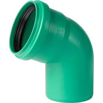 Kanalizační potrubí Koleno kanalizační Wavin Green Connect 2000 PPKGB 67°, DN 160, zelená
