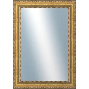 Zrcadlo DANTIK - Zarámované zrcadlo - rozměr s rámem cca 50x70 cm z lišty KLASIK zlatá (2824)