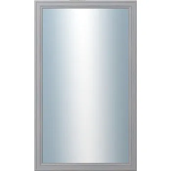 Zrcadlo DANTIK - Zarámované zrcadlo - rozměr s rámem cca 60x100 cm z lišty STEP šedá (3019)