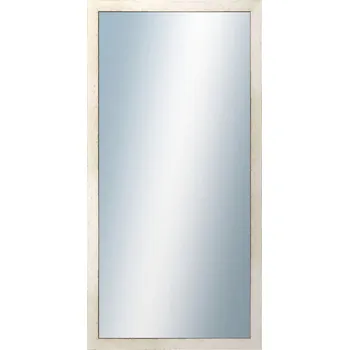 Zrcadlo DANTIK - Zarámované zrcadlo - rozměr s rámem cca 60x120 cm z lišty RETRO bílá (2531)