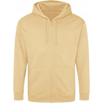 Pánská mikina Just Hoods Pánská mikina na zip JH050 Desert Sand XL