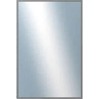 Koupelnový nábytek DANTIK - Zarámované zrcadlo - rozměr s rámem cca 40x60 cm z lišty Hliník šedá drás. | P269-223 (7269223)
