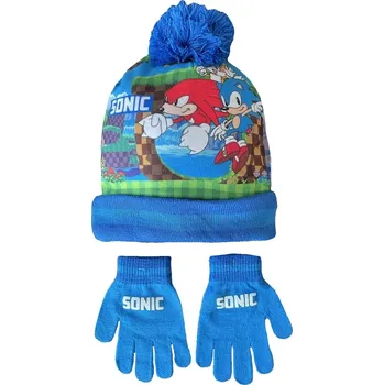 Čepice ČEPICE A RUKAVICE SONIC Cer 9932 modrá Velikost: 52-54