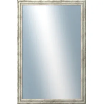 Zrcadlo DANTIK - Zarámované zrcadlo - rozměr s rámem cca 40x60 cm z lišty TRITON stříbrná (2143)