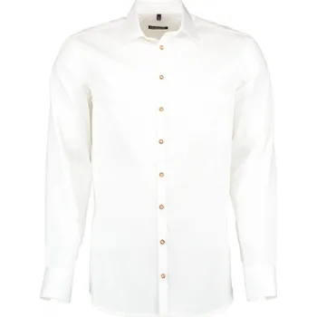 Pánská košile Gipfelstürmer - elegantní bílá košile pánská 4176 41/42