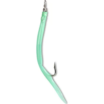 Rybářský háček 5ks - Paprika Aquantic Makk 8/0 Fluo