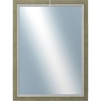 Zrcadlo DANTIK - Zarámované zrcadlo - rozměr s rámem cca 60x80 cm z lišty AMALFI zelená (3115)