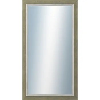 Zrcadlo DANTIK - Zarámované zrcadlo - rozměr s rámem cca 50x90 cm z lišty AMALFI zelená (3115)