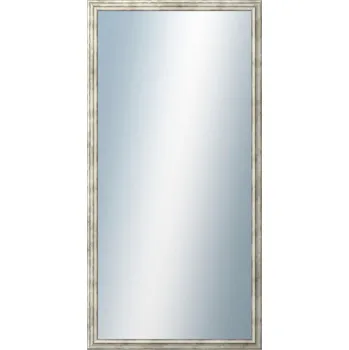 Zrcadlo DANTIK - Zarámované zrcadlo - rozměr s rámem cca 50x100 cm z lišty TRITON stříbrná (2143)