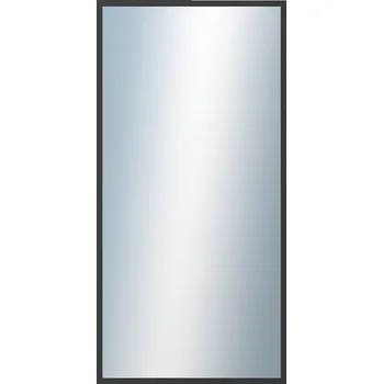 Koupelnový nábytek DANTIK - Zarámované zrcadlo - rozměr s rámem cca 60x120 cm z lišty Hliník černá | P05-021 (7005021)