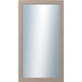 Zrcadlo DANTIK - Zarámované zrcadlo - rozměr s rámem cca 50x90 cm z lišty STEP hnědá (3020)