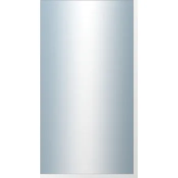 Zrcadlo DANTIK - Zarámované zrcadlo - rozměr s rámem cca 50x90 cm z lišty FC bílá vysoká (2186)