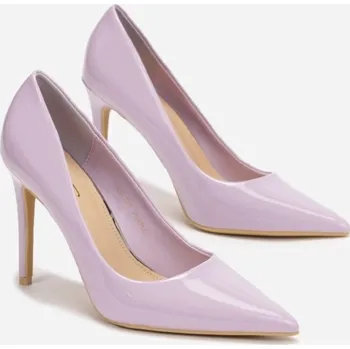 Dámské lodičky Dámské stylové lodičky LE-251-90 fialové lakované, VELIKOST 40