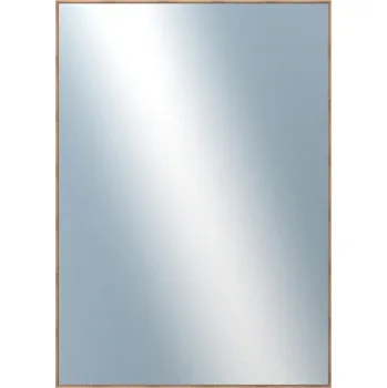 Koupelnový nábytek DANTIK - Zarámované zrcadlo - rozměr s rámem cca 50x70 cm z lišty Hliník wenge | P273-515 (7273515)