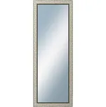 DANTIK - Zarámované zrcadlo - rozměr s rámem cca 60x160 cm z lišty PRAHA stříbrná (2751)