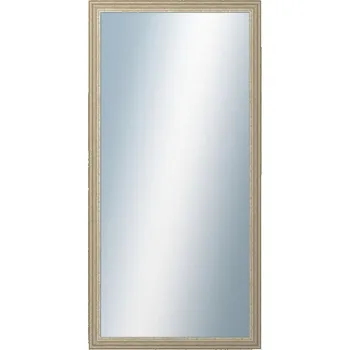 Zrcadlo DANTIK - Zarámované zrcadlo - rozměr s rámem cca 50x100 cm z lišty LYON stříbrná (2704)