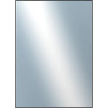 Koupelnový nábytek DANTIK - Zarámované zrcadlo - rozměr s rámem cca 50x70 cm z lišty Hliník černá | P273-250 (7273250)