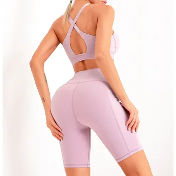 Royal Wolf Sportovní set s krátkými legínami Barva: Světle Zelená, Velikost: XL