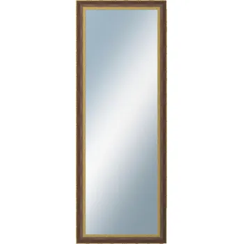 Koupelnový nábytek DANTIK - Zarámované zrcadlo - rozměr s rámem cca 60x160 cm z lišty ZVRATNÁ červenozlatá plast (3069)