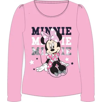 Dívčí oblečení DOVOZ EU DÍVČÍ TRIČKO MINNIE MOUSE Velikost: 116