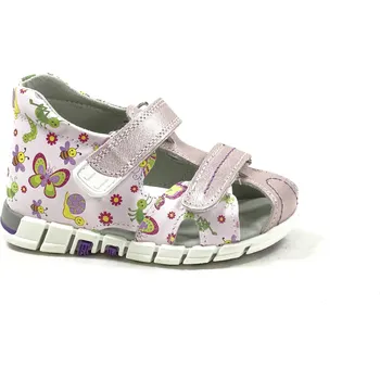 Dívčí sandály Santé N/950/9/70 dětské zdravotní sandály růžové Velikost: 24