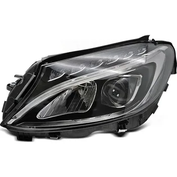 Přední světlomet TUNING-TEC Přední světlo Mercedes W205 14-18 LED černé, levé TYC