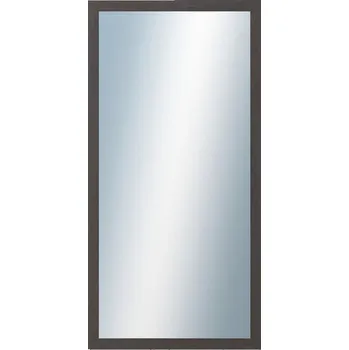 Zrcadlo DANTIK - Zarámované zrcadlo - rozměr s rámem cca 60x120 cm z lišty RETRO tmavě šedá (2529)