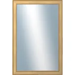 DANTIK - Zarámované zrcadlo - rozměr s rámem cca 80x120 cm z lišty TOOTH zlatá (2778)