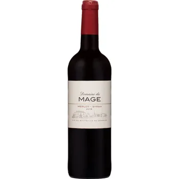 Víno Domaine du Mage Merlot - Syrah 12,5% 0,75l