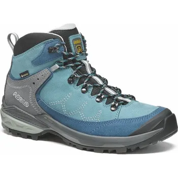 Dámská treková obuv Asolo Falcon EVO LTH GV ML, hydro/teal - Lehké kožené dámské turistické pohorky UK6,5 /EU40 / 25,5cm + Doprava zdarma