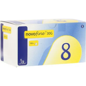 Injekční jehla Novo Nordisk Novofine 30G 0,3 x 8 mm 100 ks