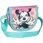 Disney mix Kabelka dětská třpytivá Disney Minnie Mouse přes rameno s překlápěním