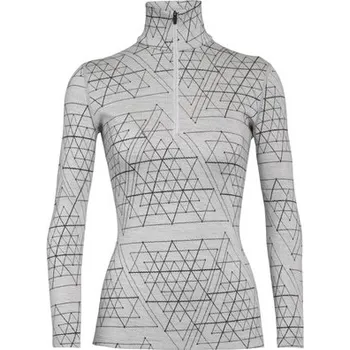 Icebreaker Wmns 250 Vertex LS Half Zip Ice Structure Snow 105212101 dámský rolák XS + Doprava zdarma