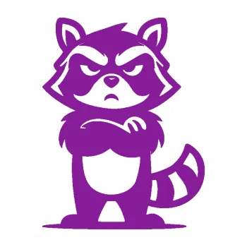 Samolepící dekorace Mýval 004 levá zamračený (14 - fialová) SAMOLEPKA NA AUTO, NÁLEPKA, FÓLIE, POLEP, TUNING, VLASTNÍ TEXT, TISK, AUTOSAMOLEPKY.cz, POLEPY, OBRÁZEK, LOGO, 3D STICKERS